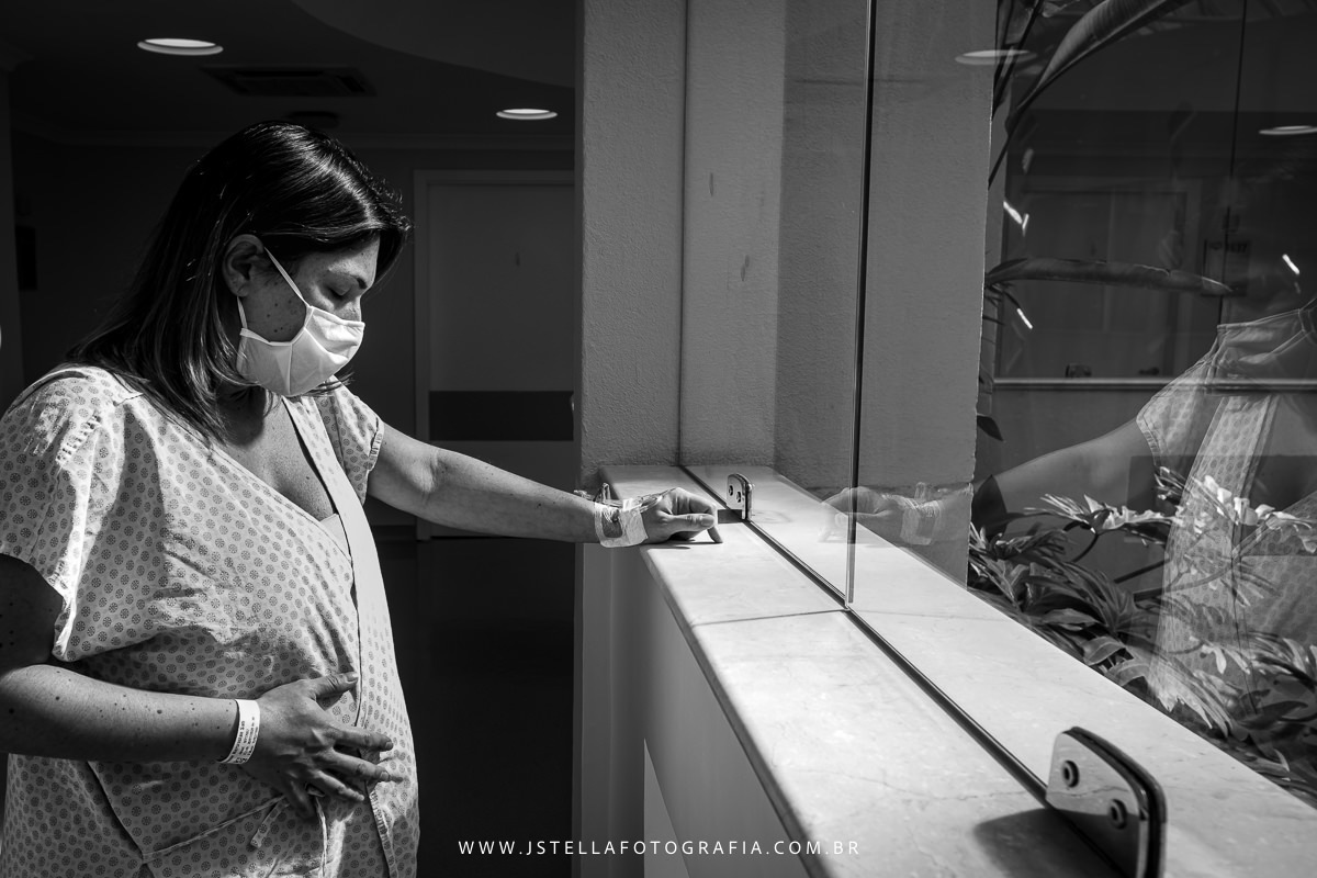 contrações do parto