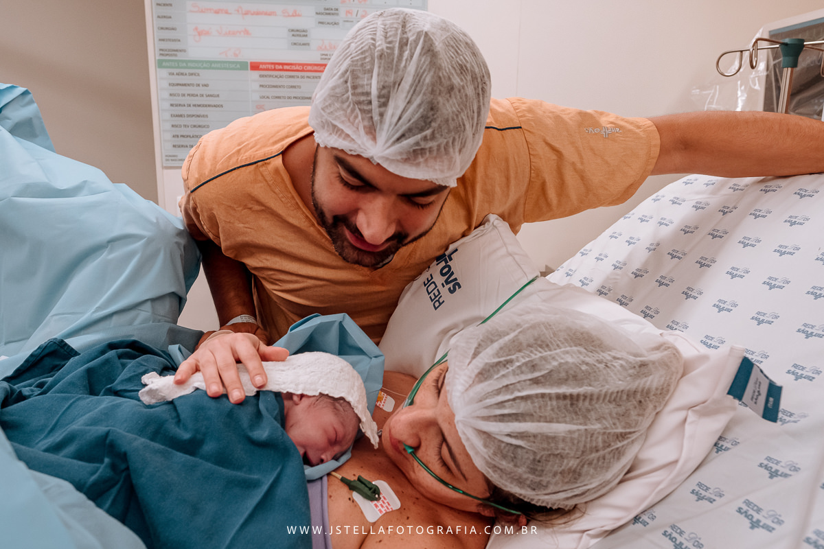 fotografia de parto