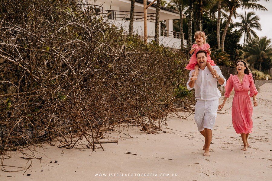 ensaio família na praia