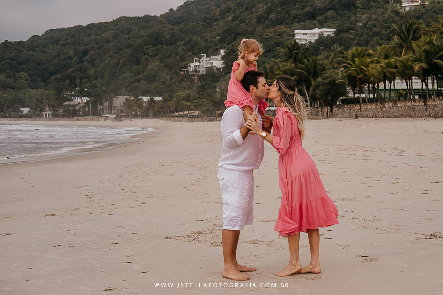 ensaio família na praia