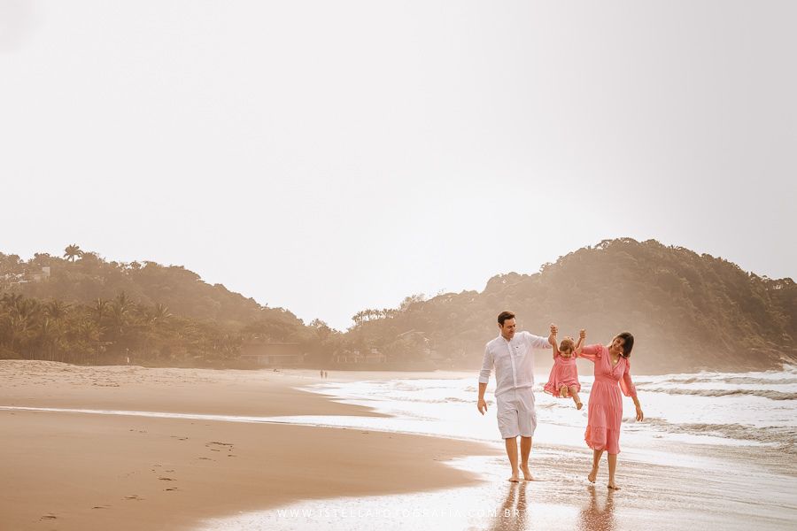 ensaio família na praia