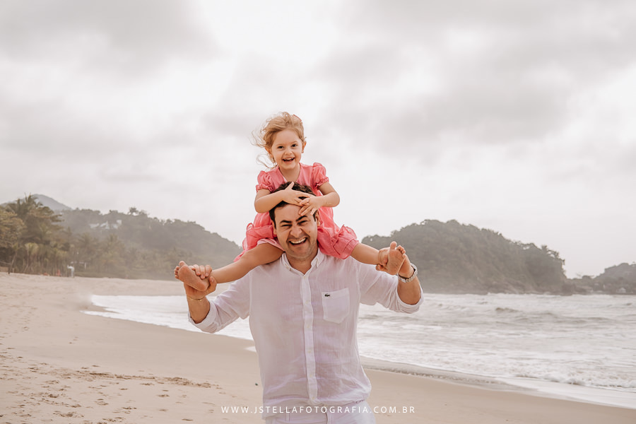ensaio família na praia