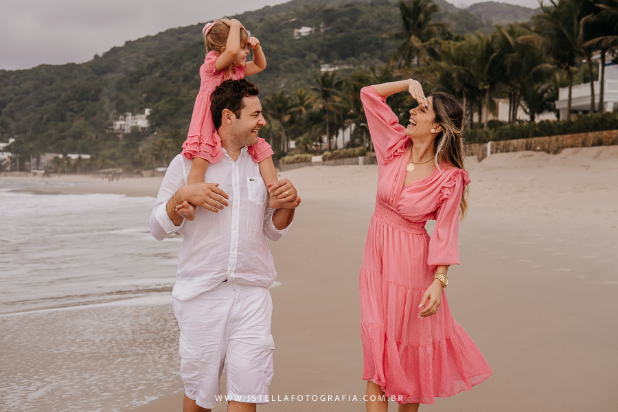 ensaio família na praia