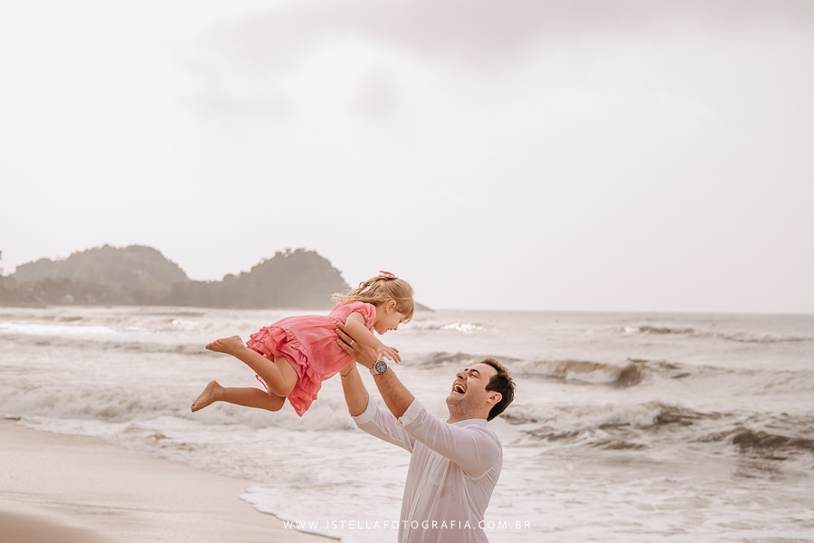 ensaio família na praia