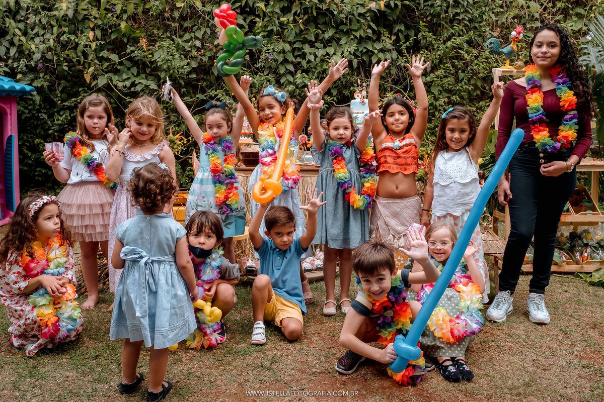 festa infantil moana