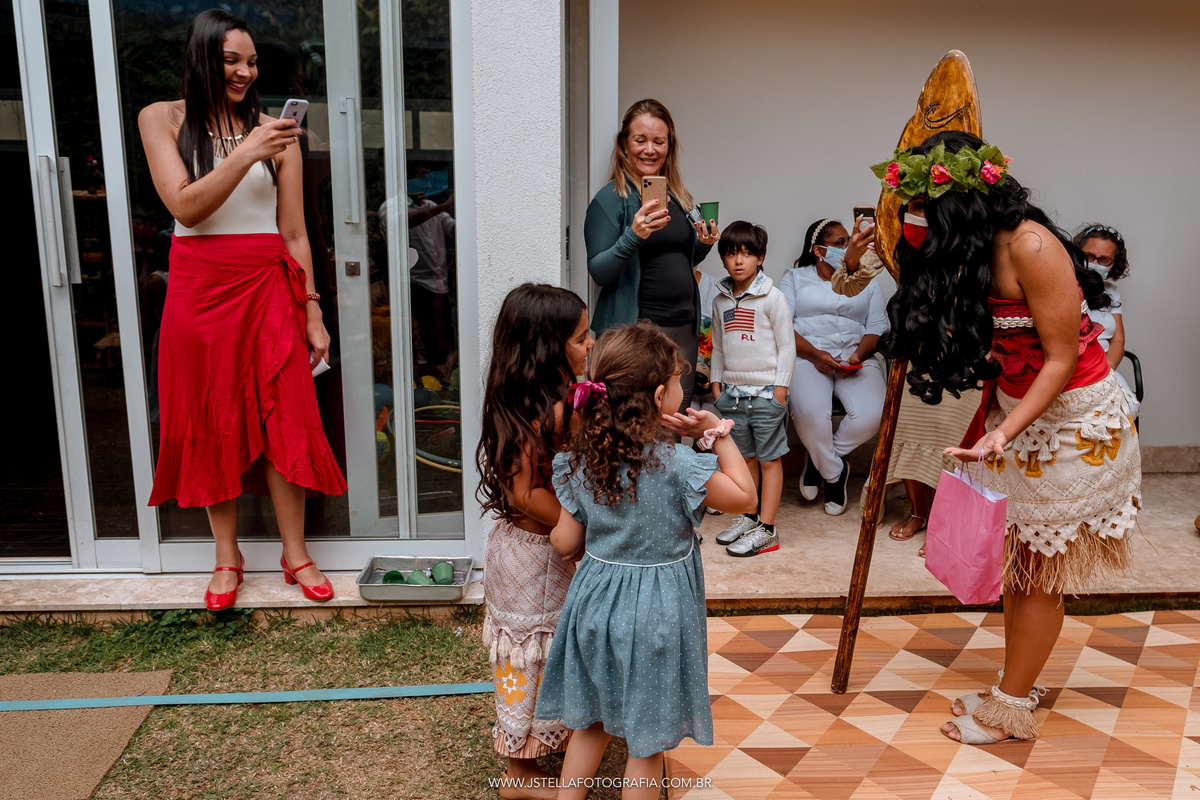 festa infantil moana