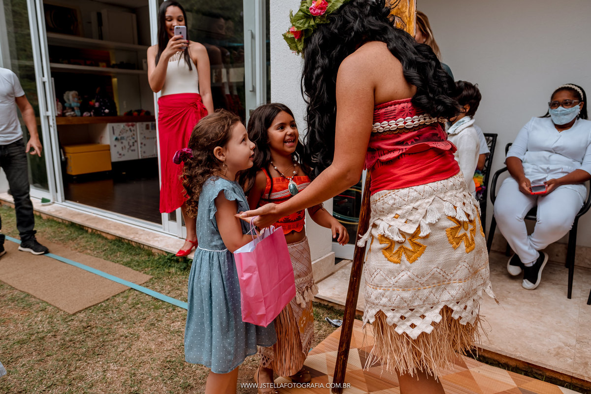 festa infantil moana