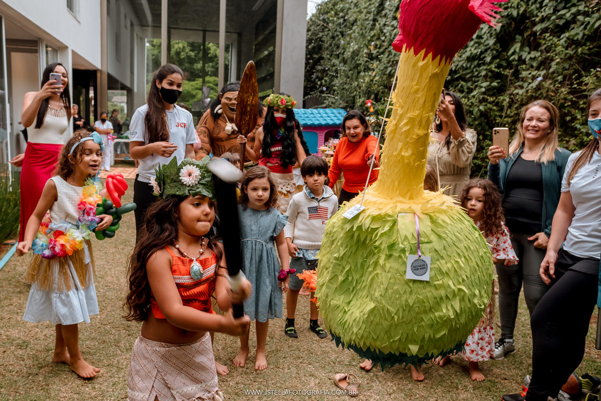 festa infantil moana