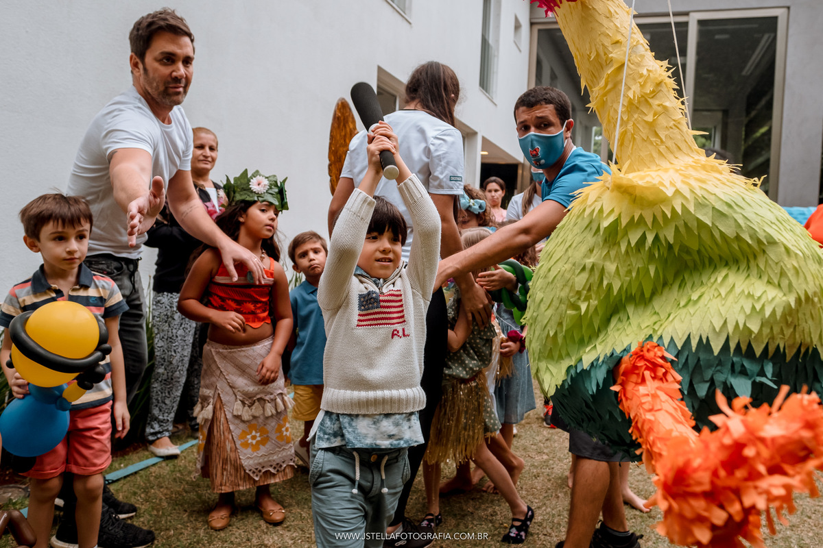 festa infantil moana