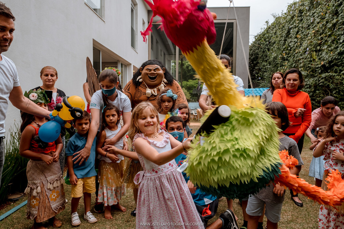 festa infantil moana