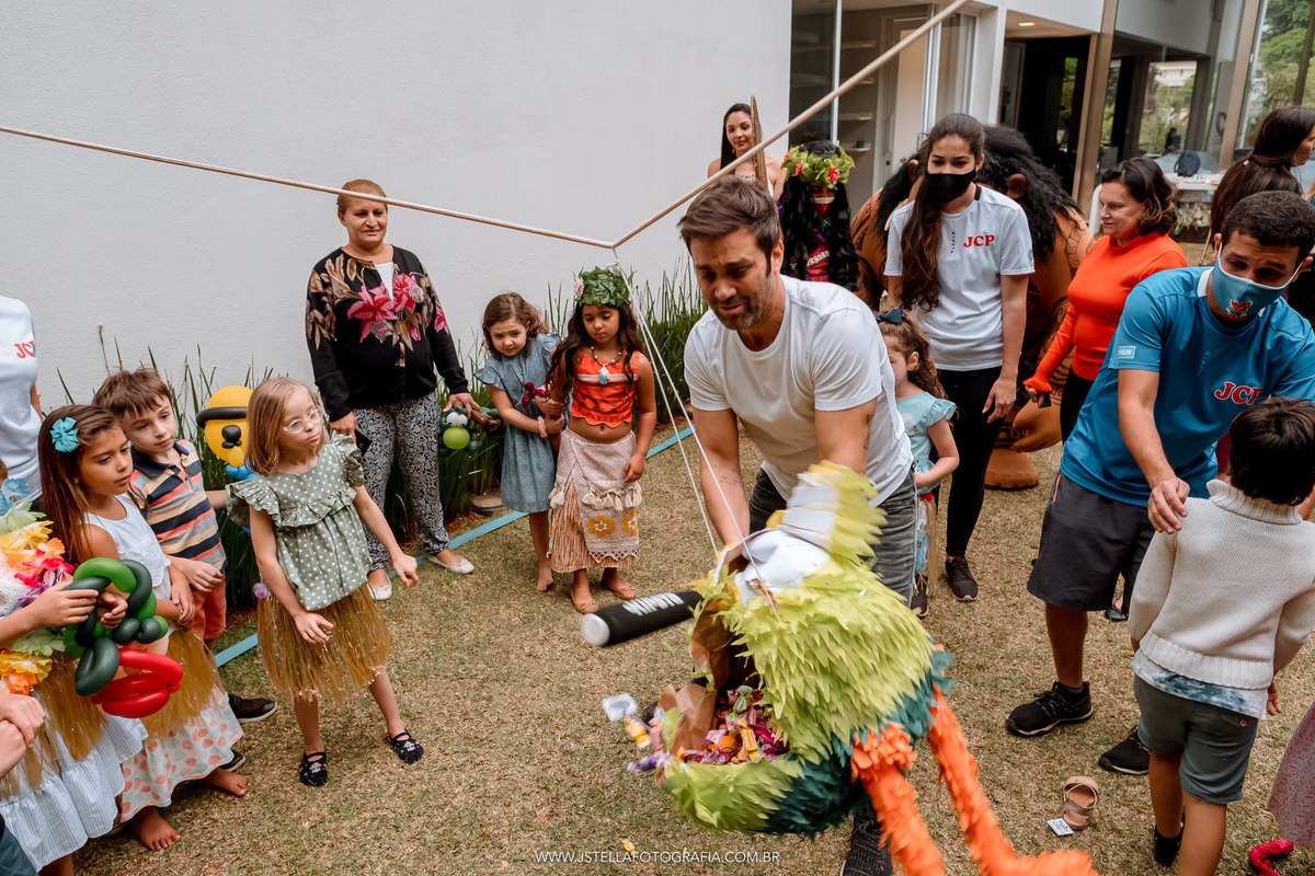 festa infantil moana