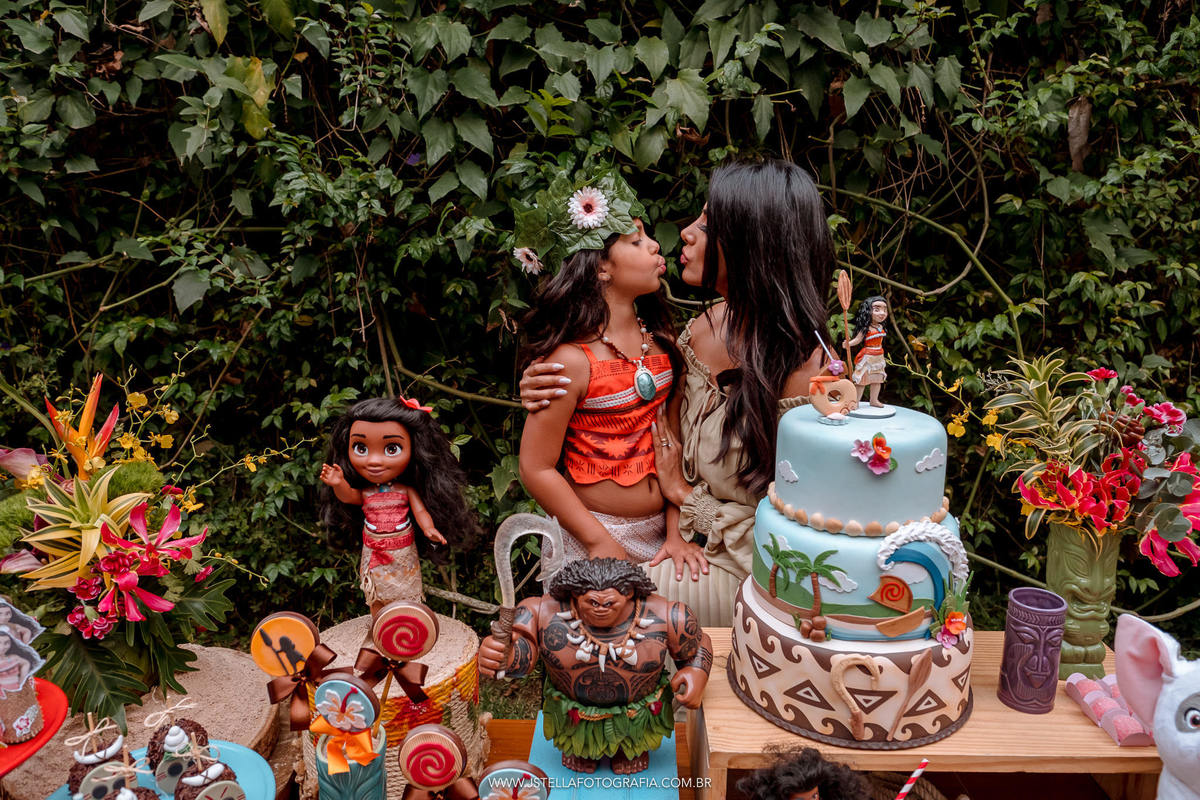 festa infantil moana