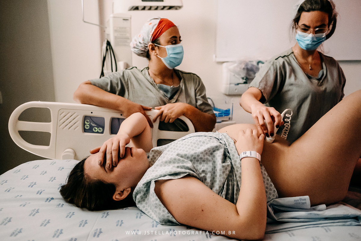 fotografia de parto hospital sao luiz