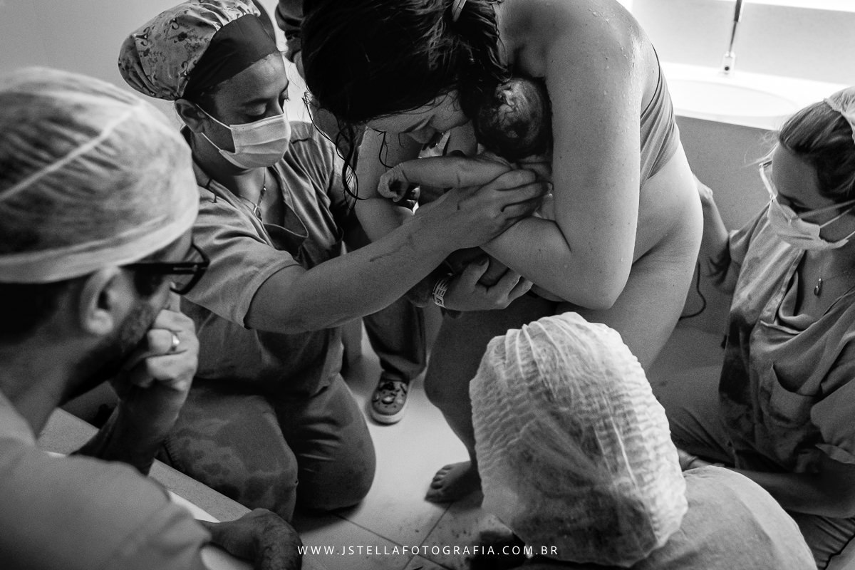 fotografia de parto hospital sao luiz