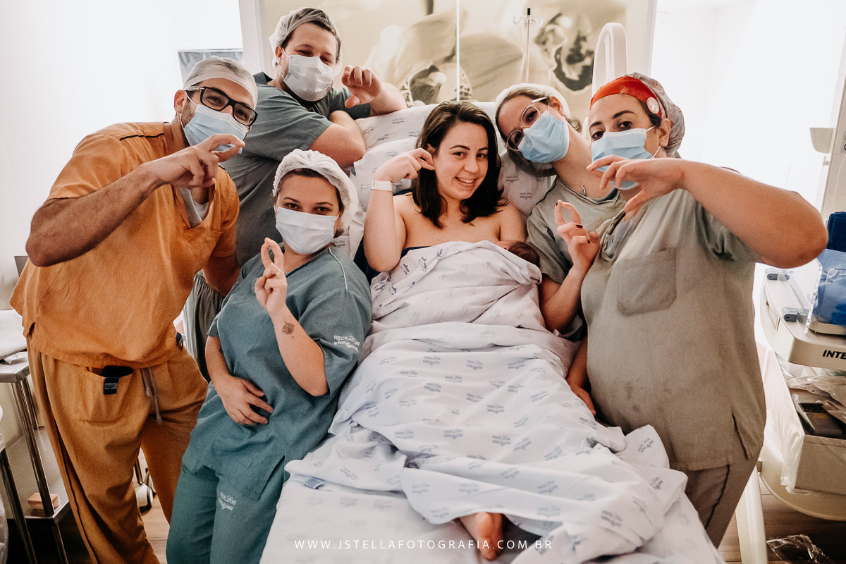 fotografia de parto hospital sao luiz