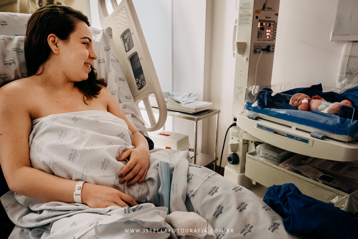 fotografia de parto hospital sao luiz