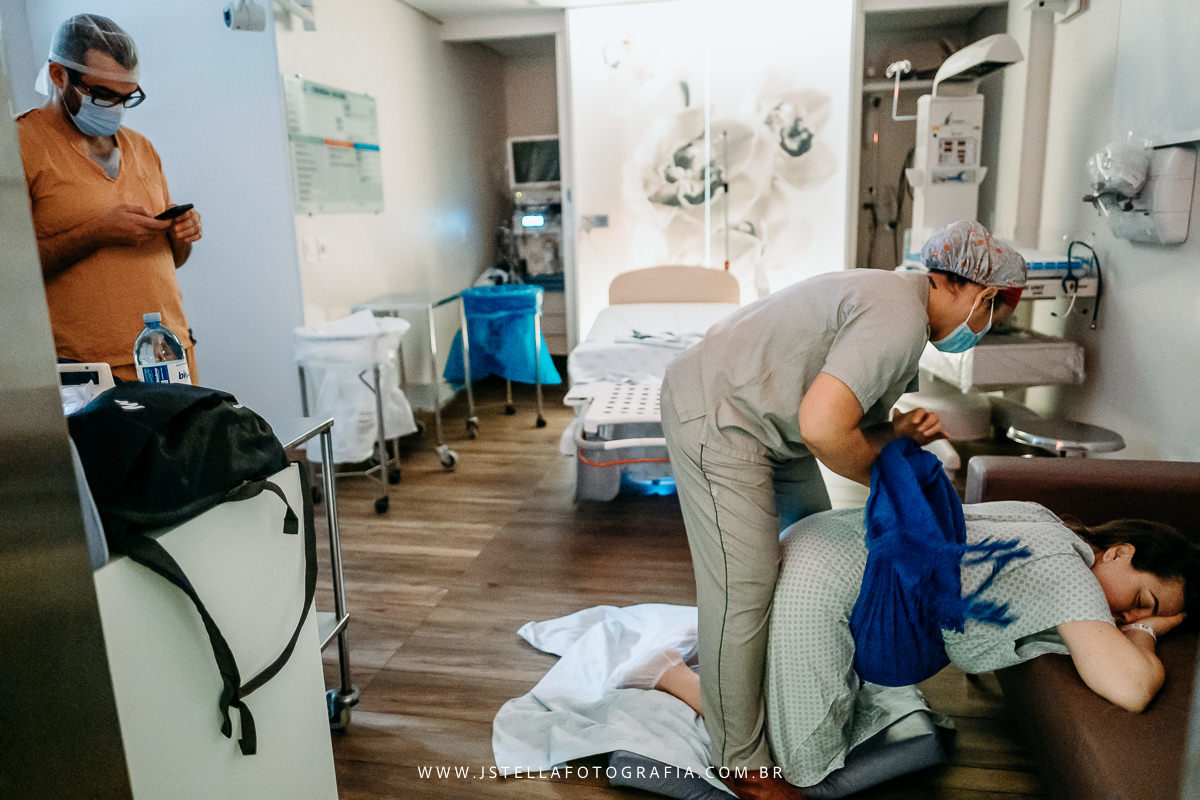fotografia de parto hospital sao luiz
