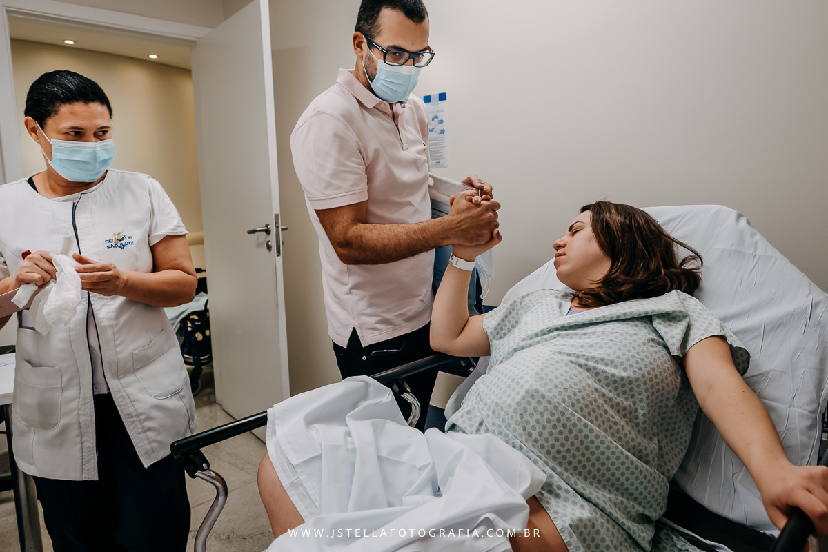 fotografia de parto hospital sao luiz