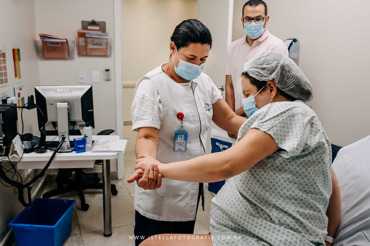 fotografia de parto hospital sao luiz
