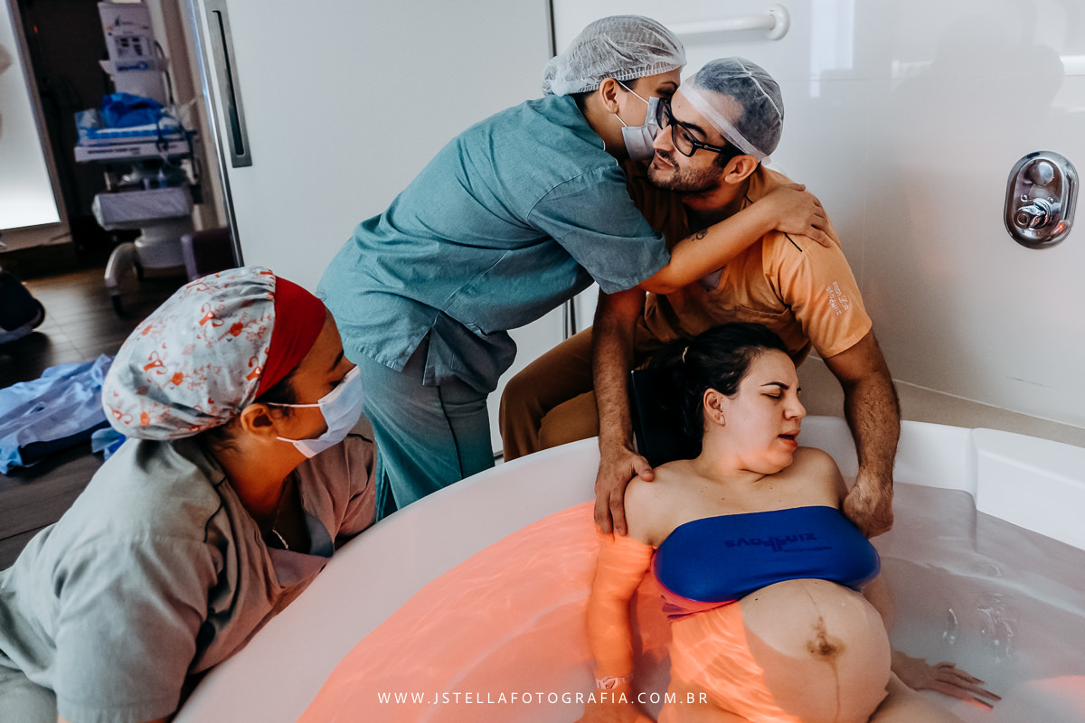 fotografia de parto hospital sao luiz