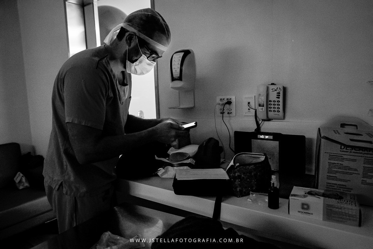 fotografia de parto hospital sao luiz