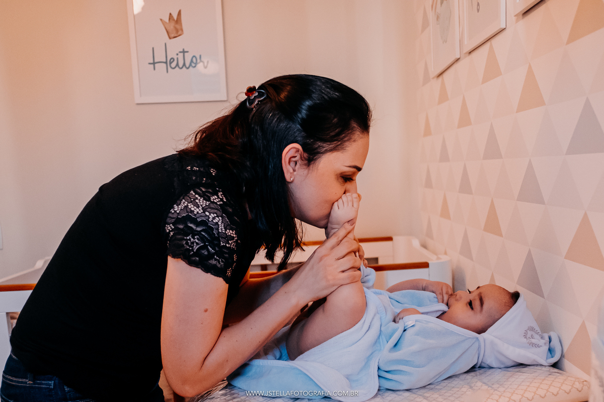 acompanhamento trimestral de bebe