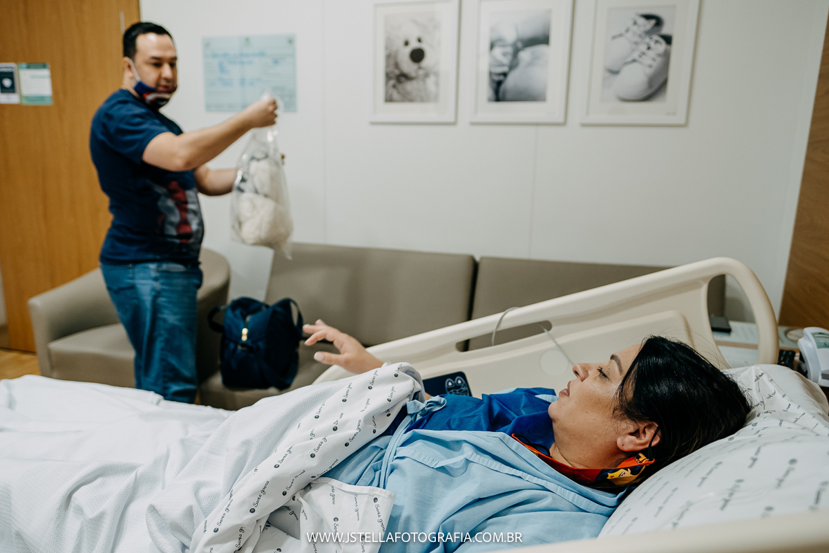 fotografia de parto hospital santa joana