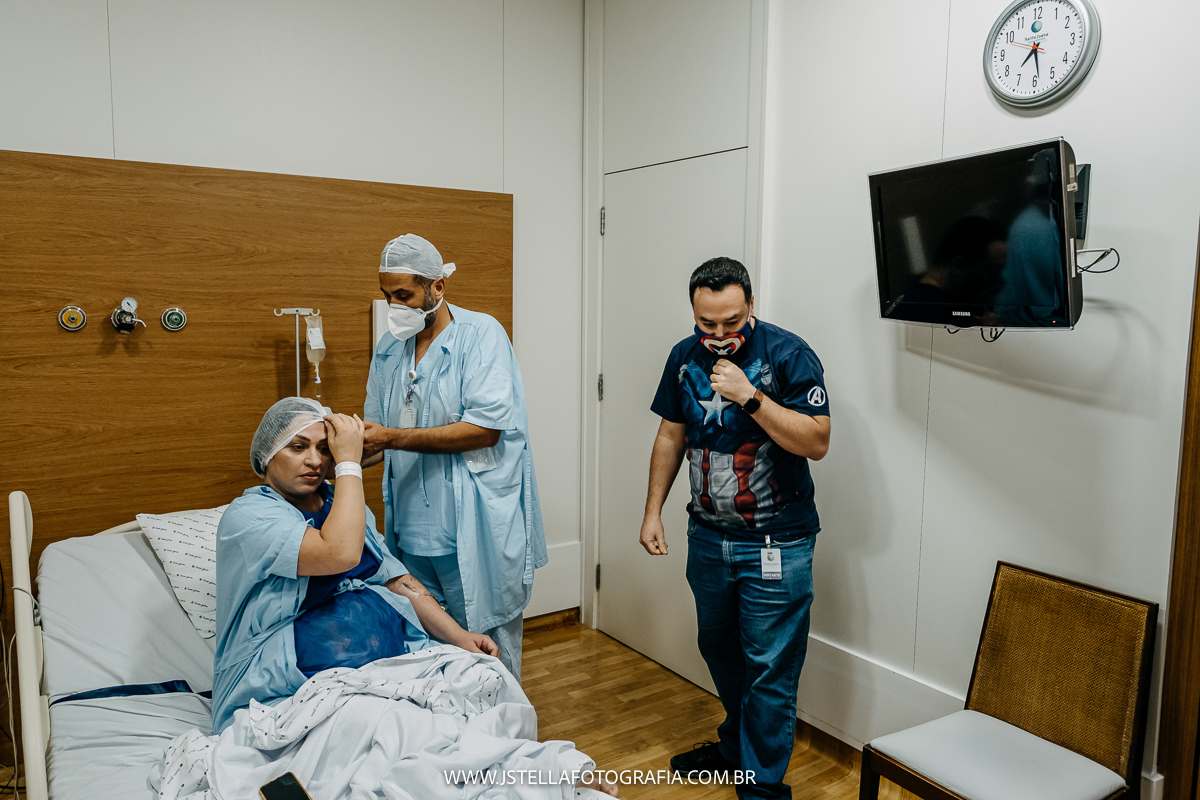 fotografia de parto hospital santa joana
