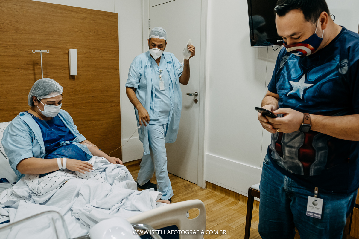 fotografia de parto hospital santa joana