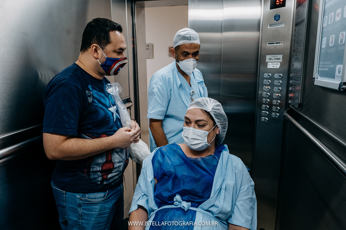 fotografia de parto hospital santa joana