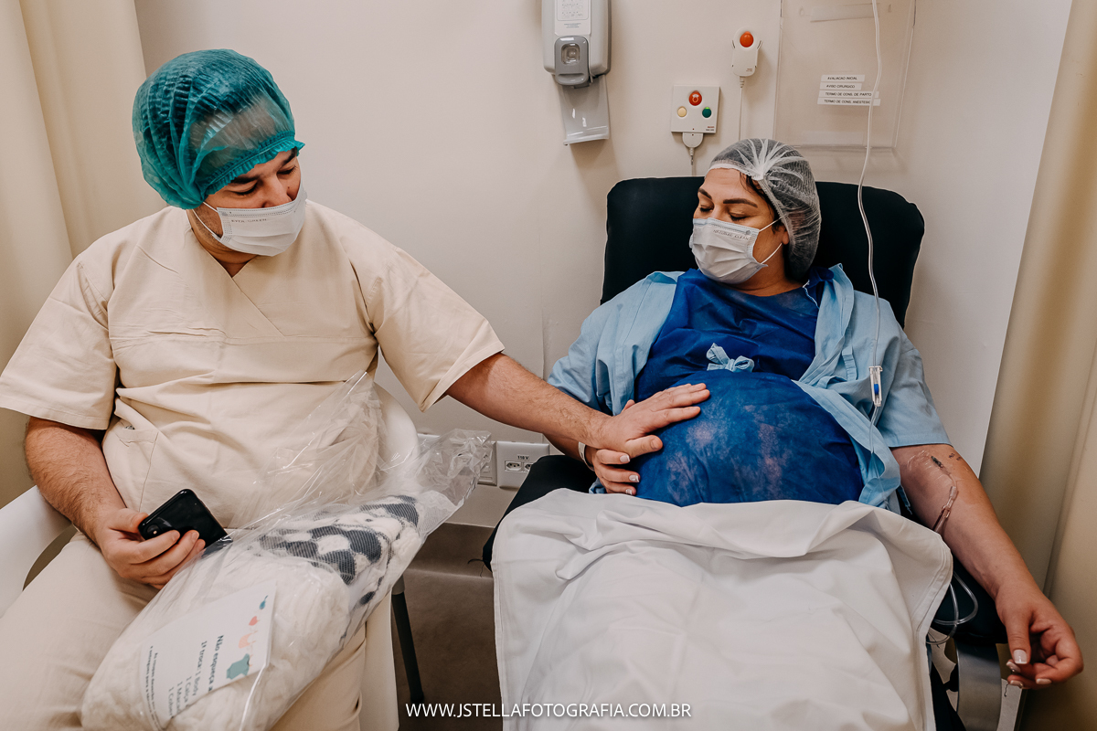 fotografia de parto hospital santa joana