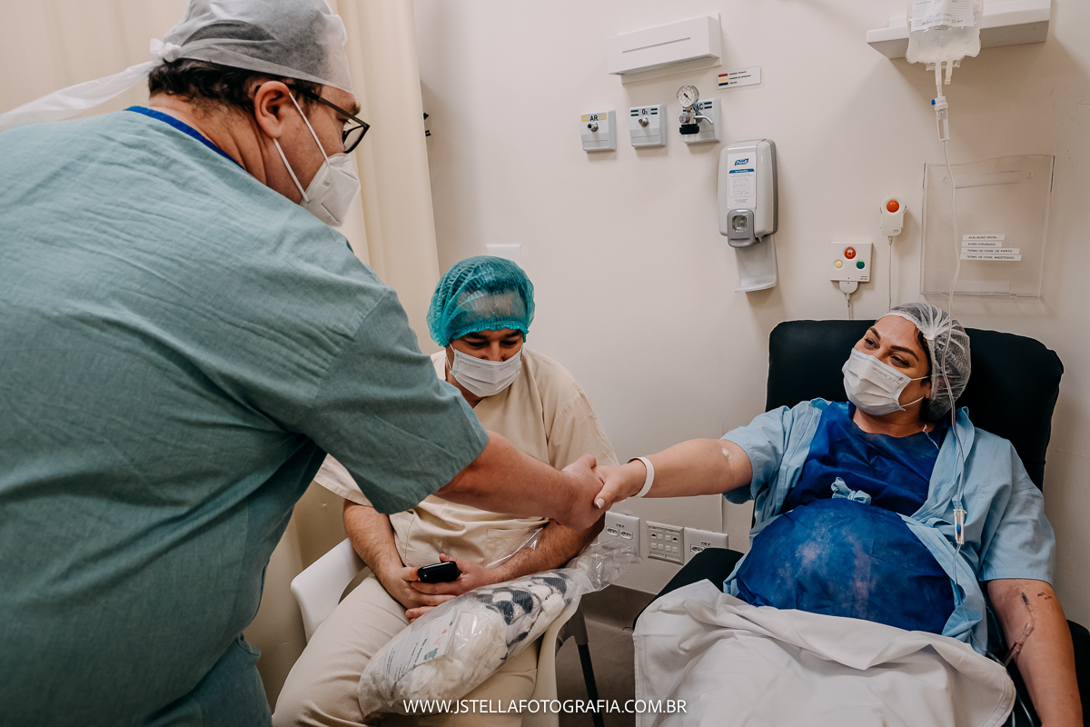 fotografia de parto hospital santa joana