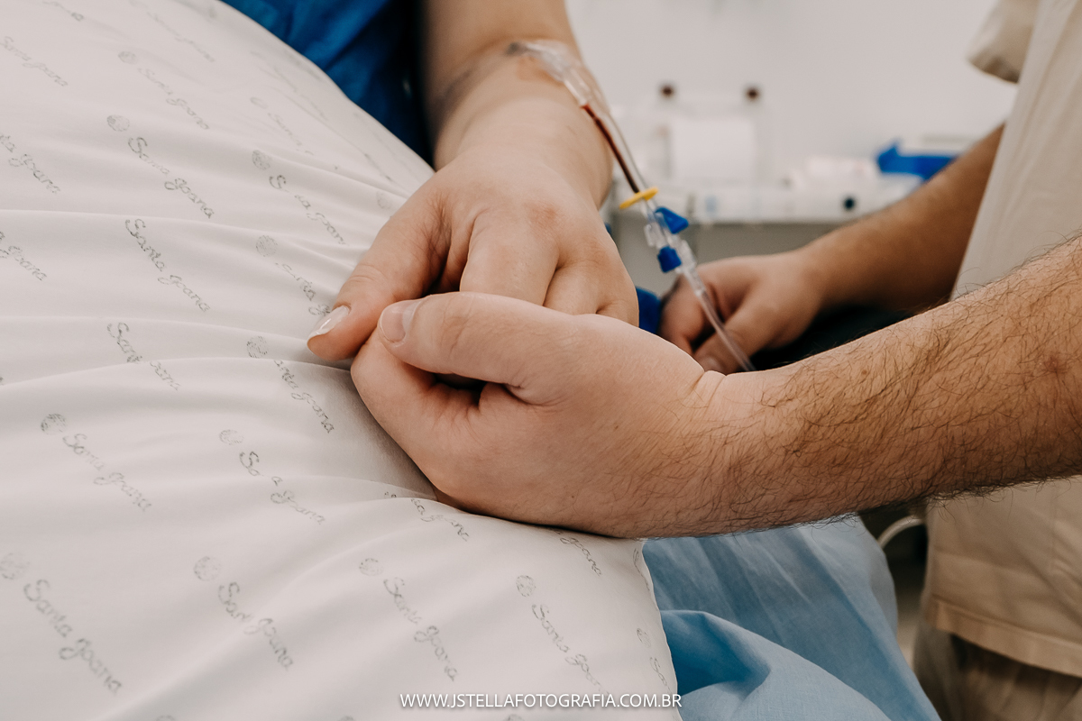 fotografia de parto hospital santa joana