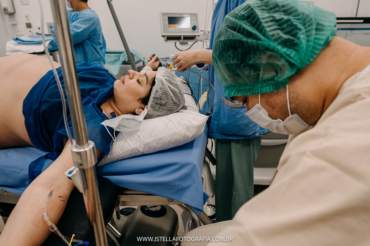 fotografia de parto hospital santa joana