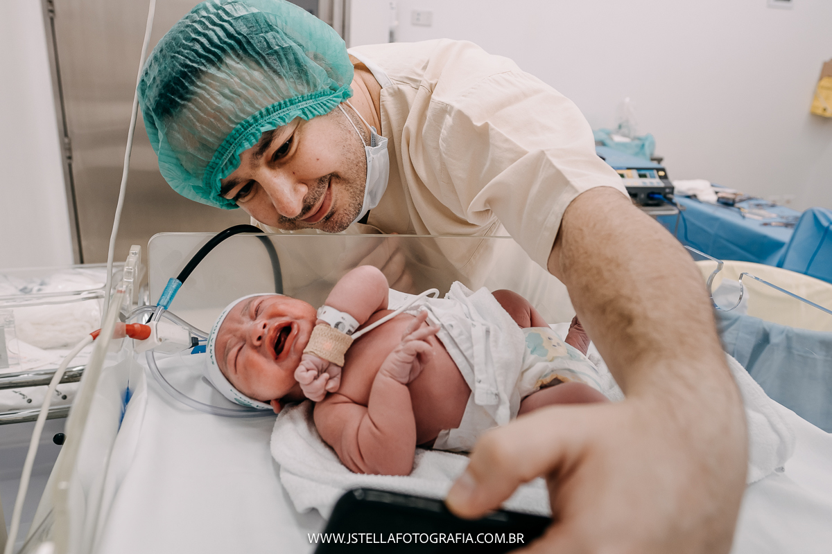 fotografia de parto hospital santa joana