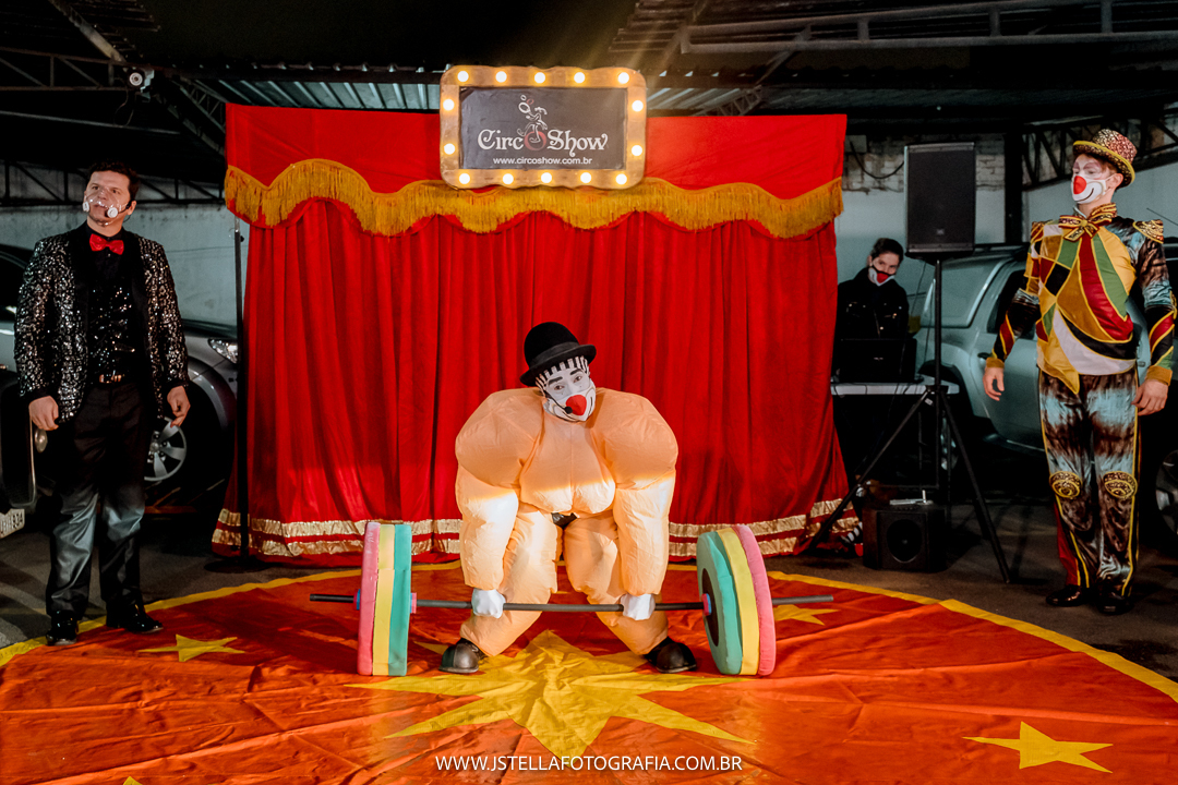 festa infantil drive thru