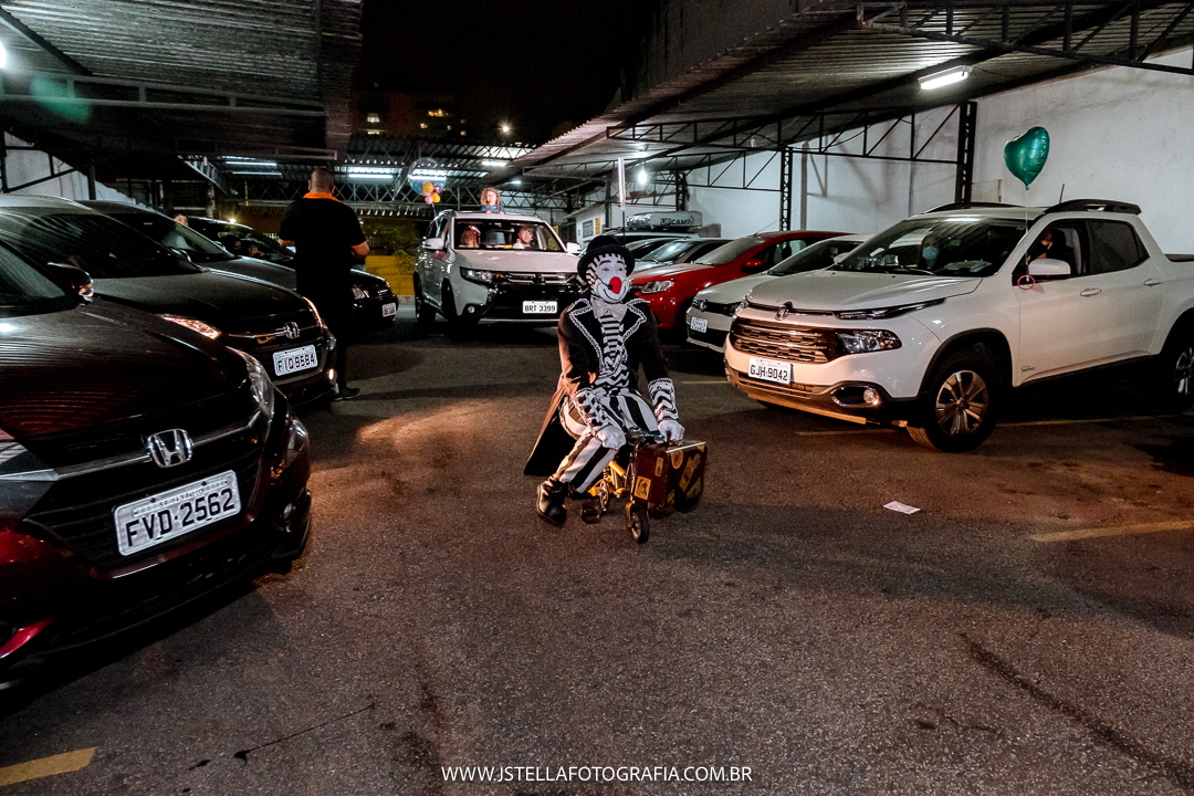 festa infantil drive thru