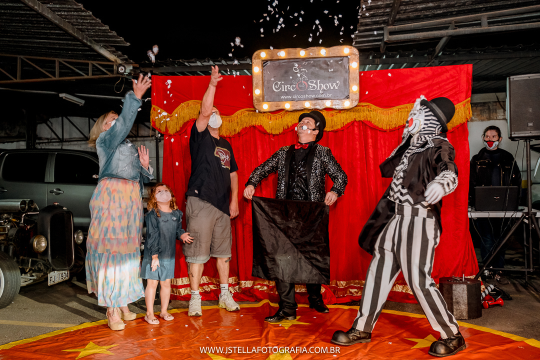 festa infantil drive thru