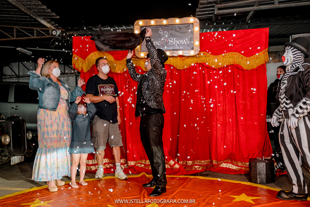 festa infantil drive thru