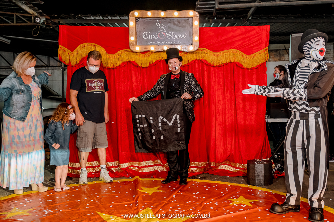 festa infantil drive thru