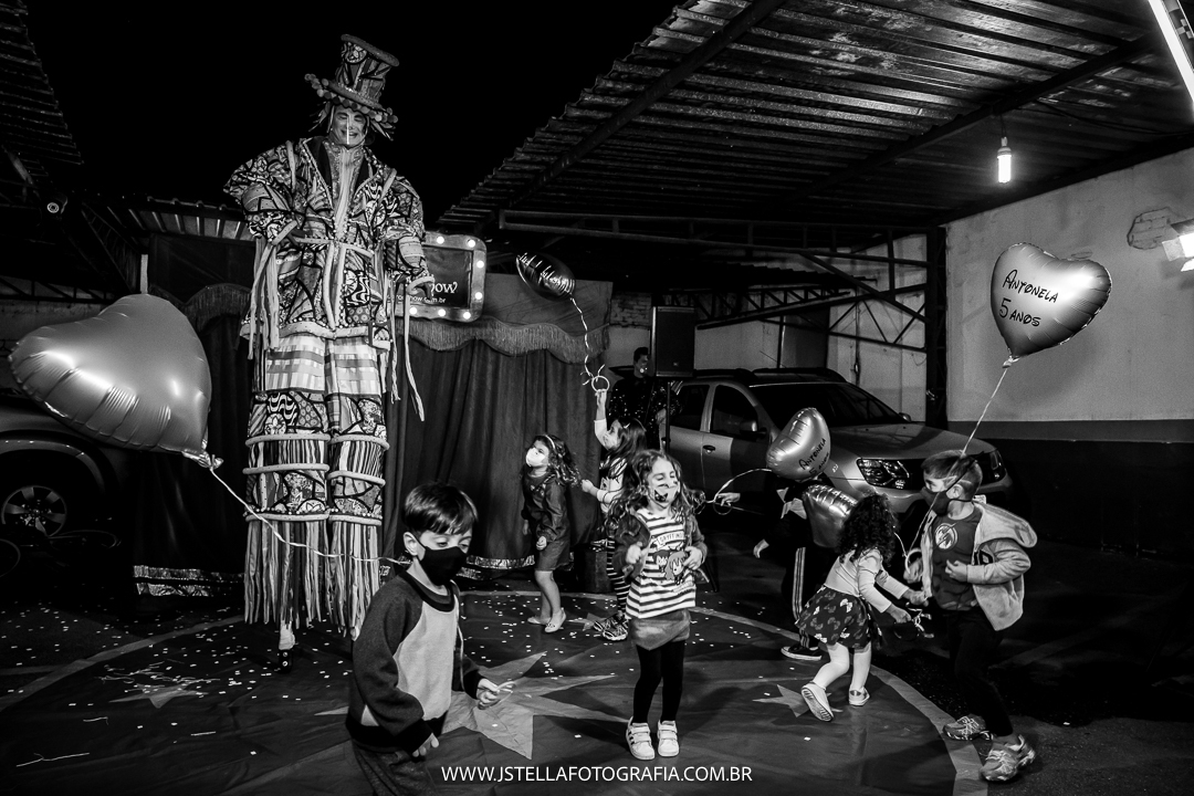 festa infantil drive thru