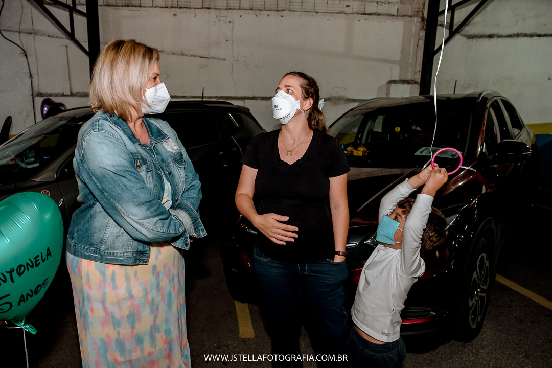 festa infantil drive thru