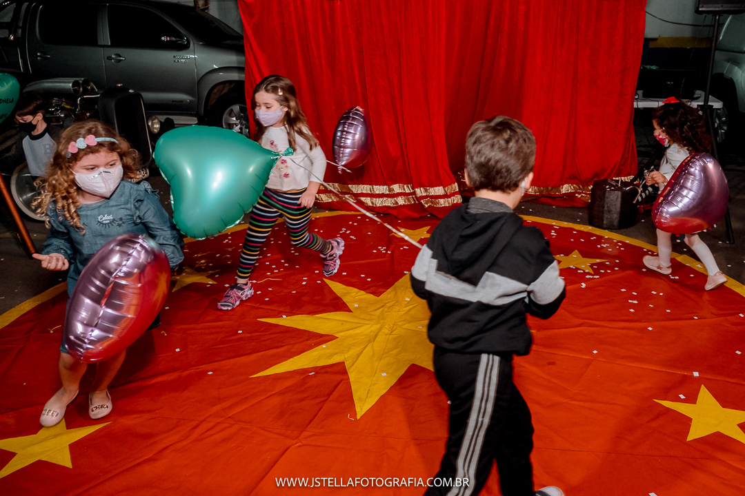 festa infantil drive thru