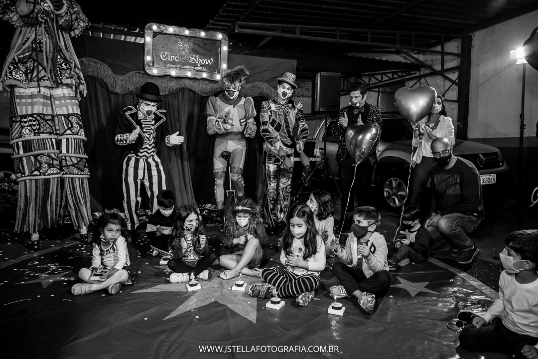 festa infantil drive thru