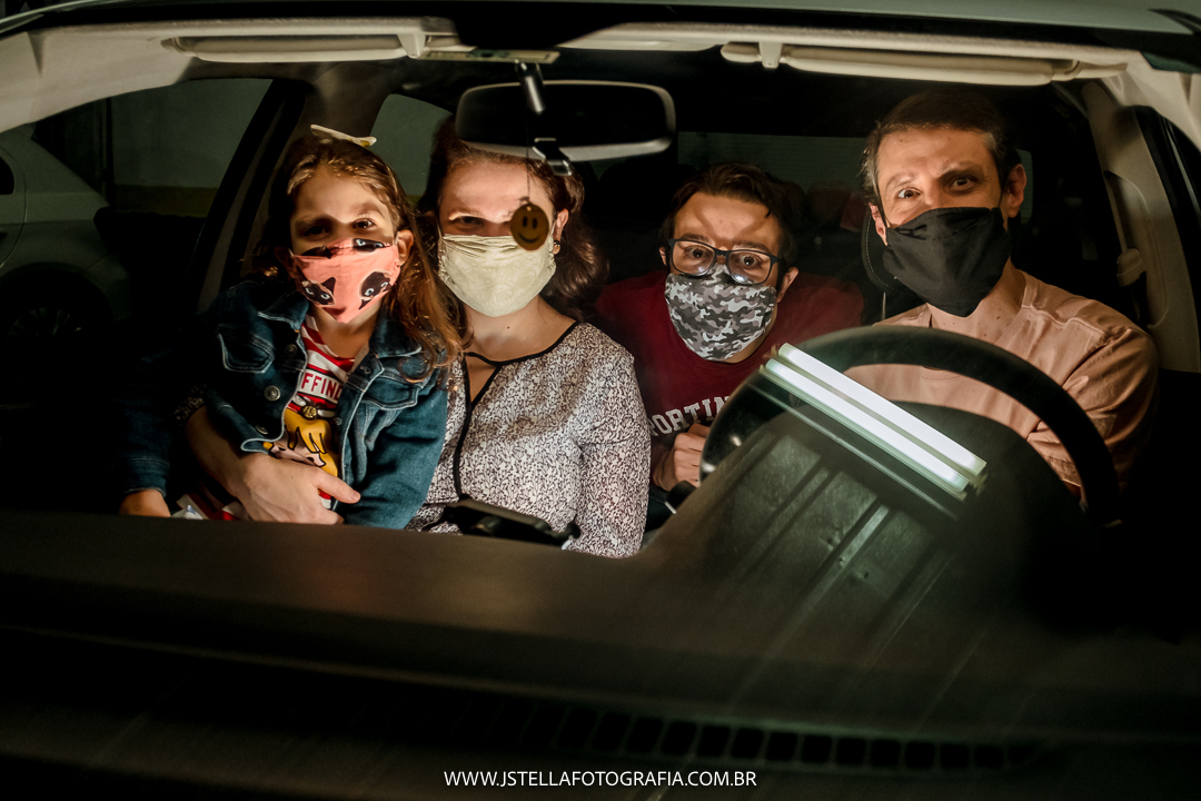 festa infantil drive thru