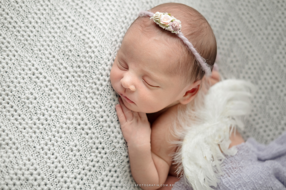 ensaio recém-nascido em casa