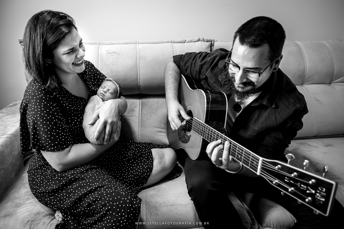 ensaio recém-nascido em casa