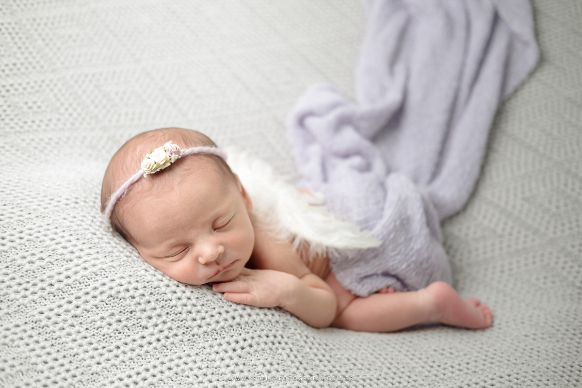 ensaio recém-nascido em casa