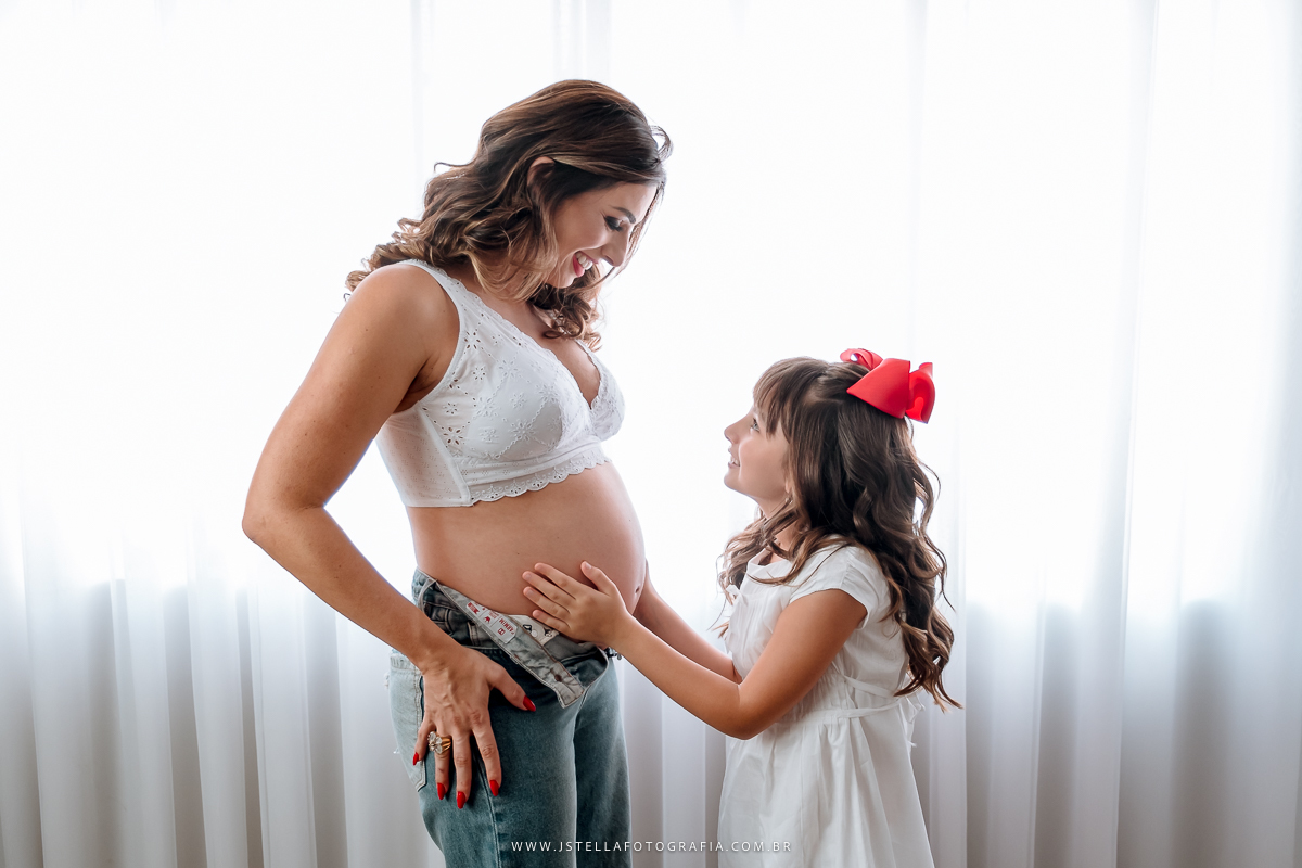 gestante em estudio sp