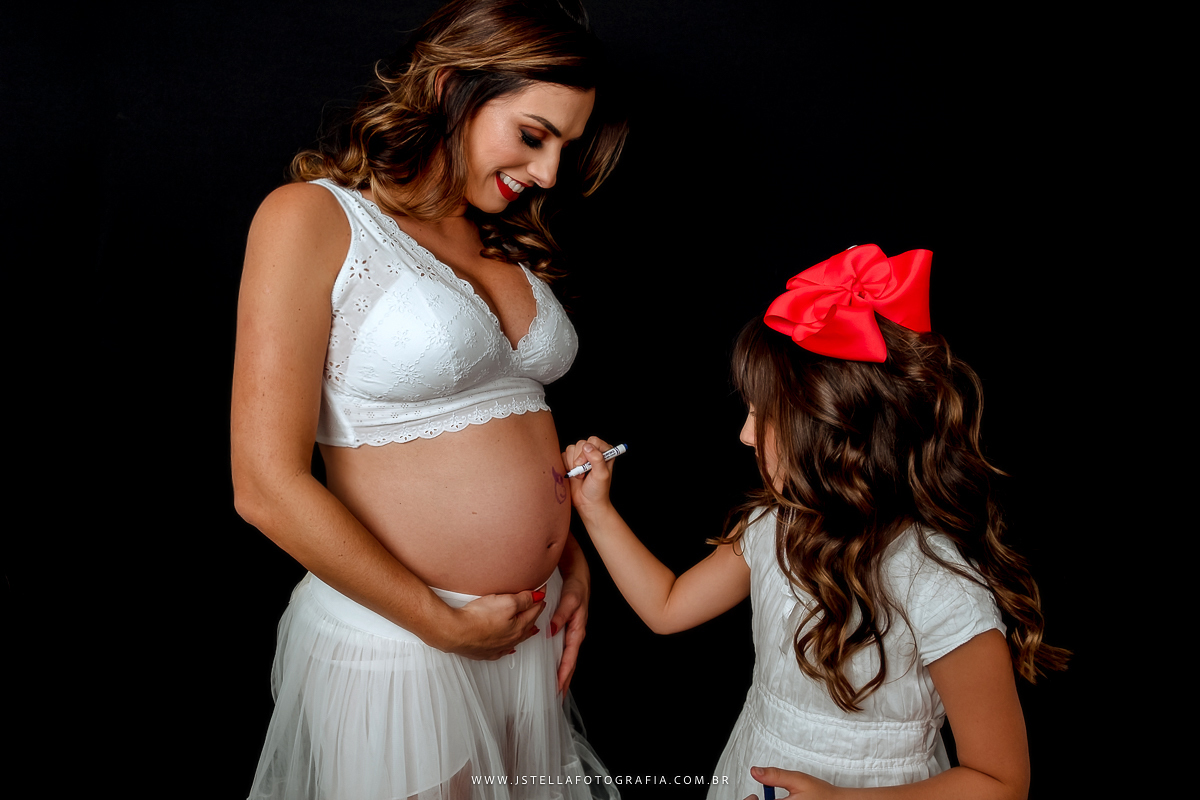 gestante em estudio sp